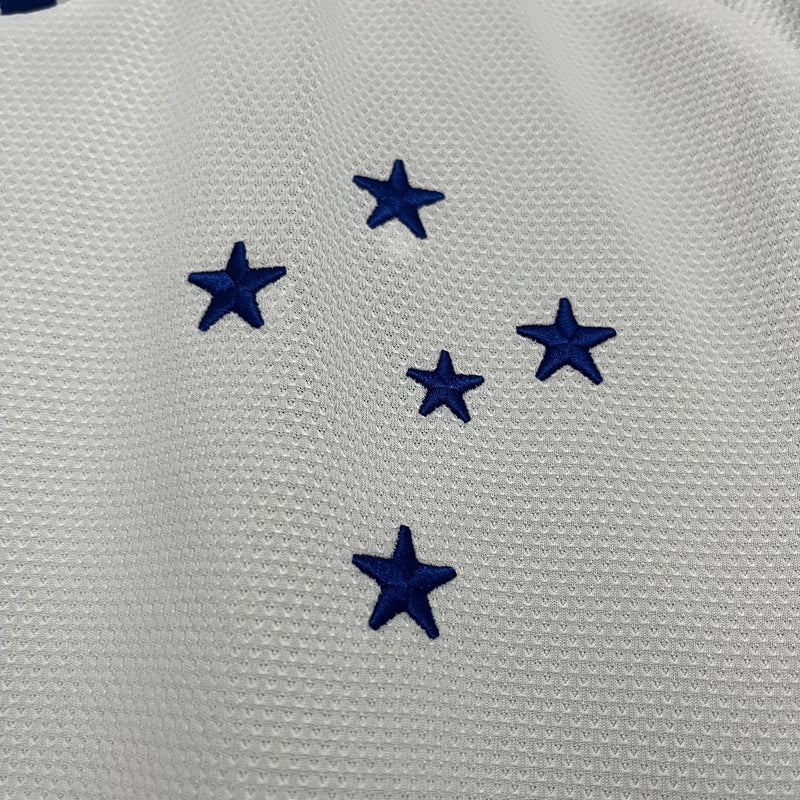 Camisa II Cruzeiro | 24/25 Torcedor Adidas - Branca (Patrocinios)