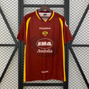 Camisa I Roma Retrô | 97/98 Diadora - Vermelha e Amarela
