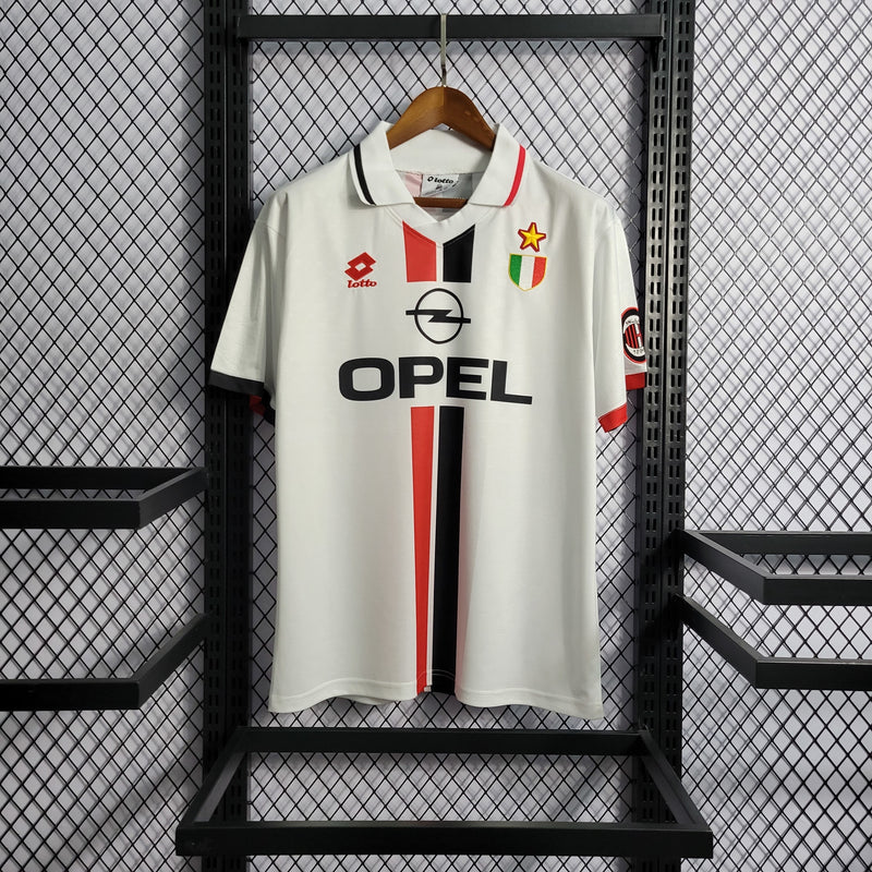 Camisa II Milan Retrô | 95/97 Lotto - Branca