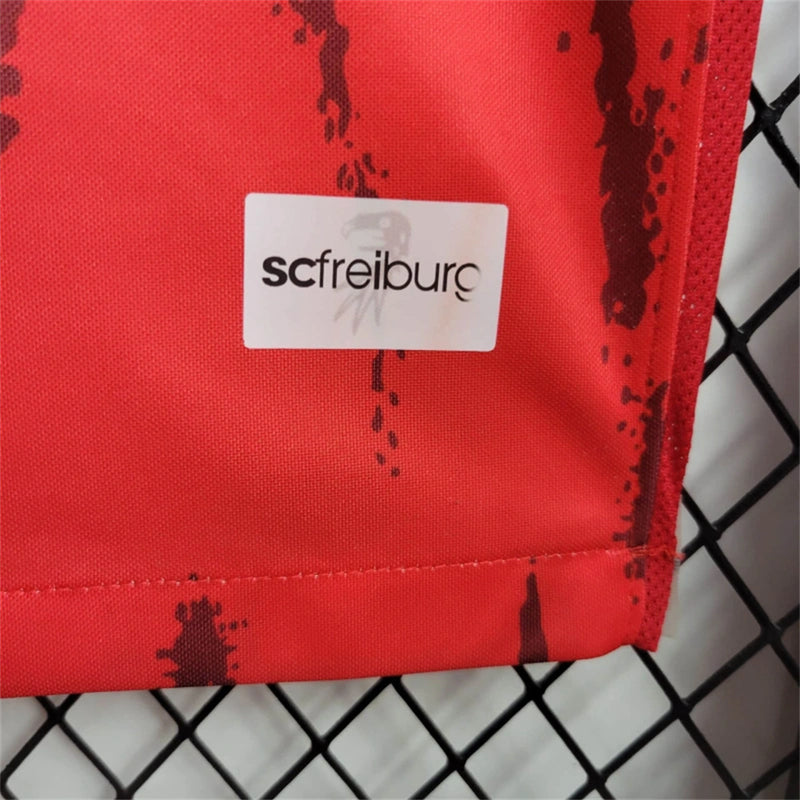 Camisa I SC Freiburg | 24/25 Torcedor Nike - Vermelha e Branca