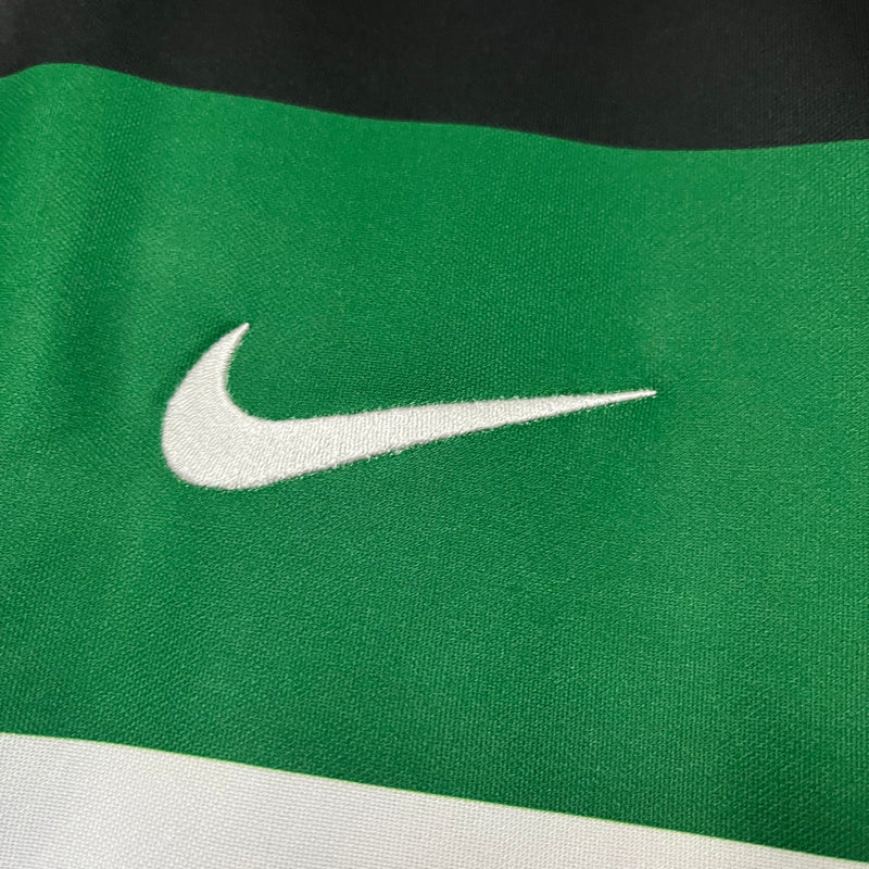 Camisa I Sporting | 24/25 Torcedor Nike - Verde Preta e Branca