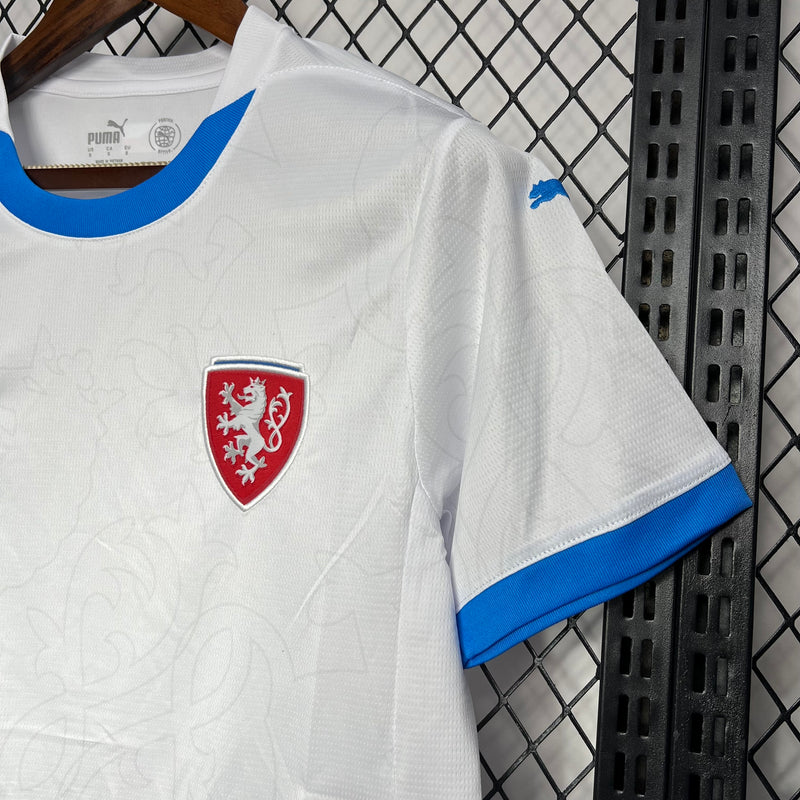 Camisa II Republica Tcheca | 2024 Torcedor Puma - Branca