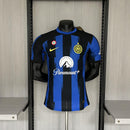 Camisa I Inter de Milão | 23/24 Modelo Jogador Nike - Azul e Preta - Paramount