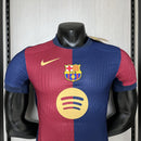 Camisa I Barcelona | 24/25 Modelo Jogador Nike - Vermelha e Azul