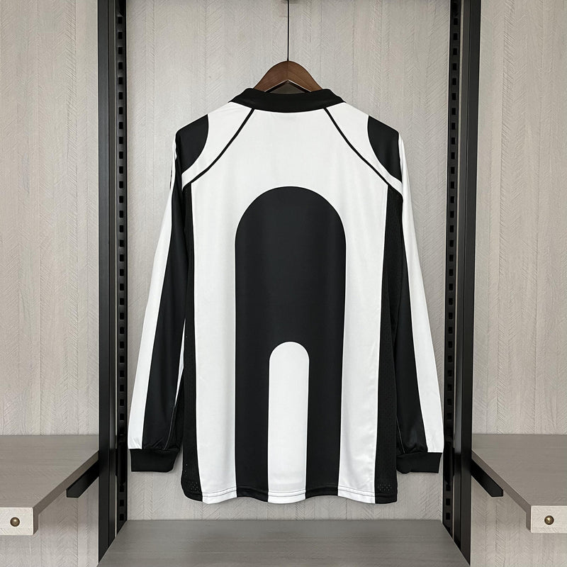 Camisa I Juventus Retrô | 97/98 Adidas - Branca e Preta - Manga Longa