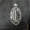 Camisa Milan x Pleasures | 24/25 Modelo Jogador Puma - Preta