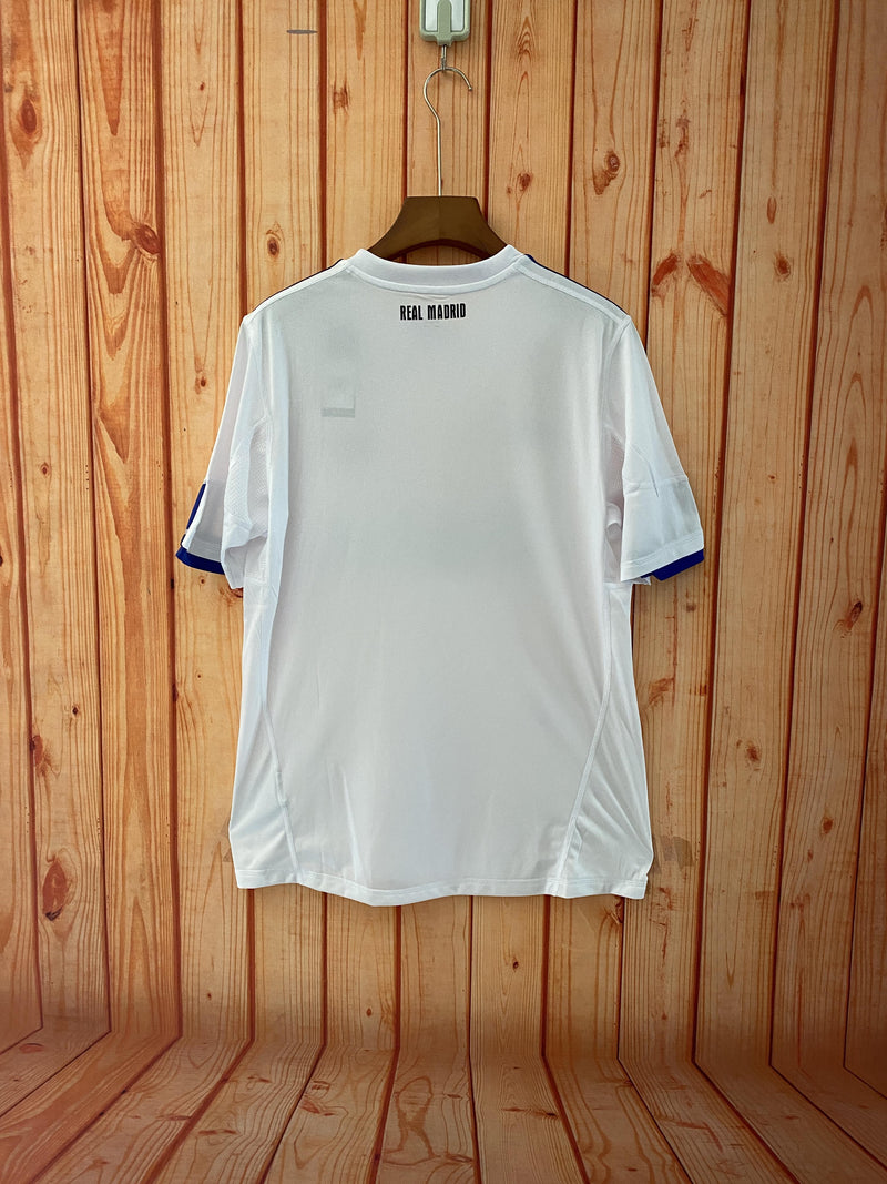 Camisa I Real Madrid Retrô | 10/11 Torcedor Adidas - Branca