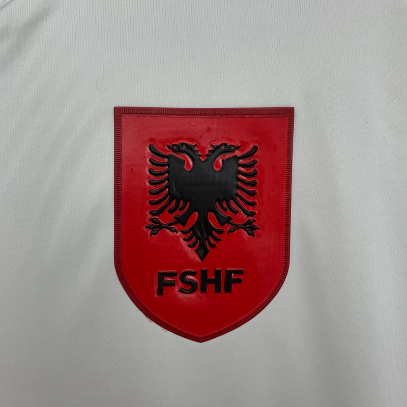Camisa II Albânia | 25/26 Torcedor Macron - Branca