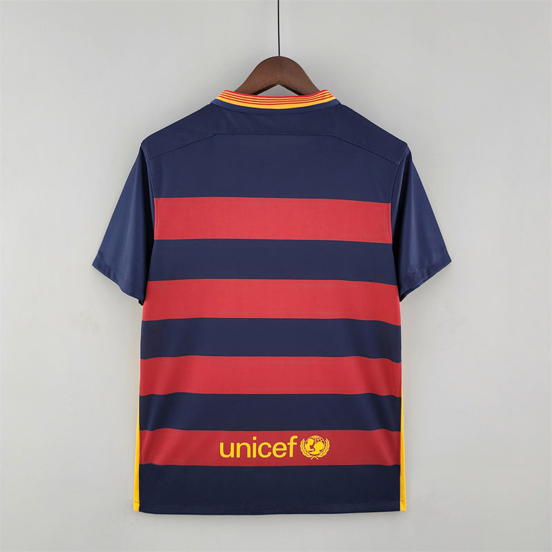 Camisa I Barcelona Retrô | 15/16 Torcedor Nike - Vermelha e Azul