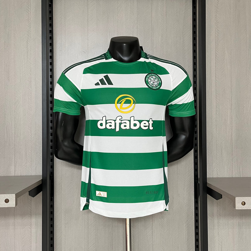 Camisa I Celtic | 24/25 Modelo Jogador Adidas - Verde e Branca
