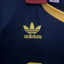 Camisa I Roma Retrô | 91/92 Adidas - Azul Vermelha e Amarela