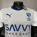 Camisa II Al-Hilal | 24/25 Modelo Jogador  - Branca e Azul