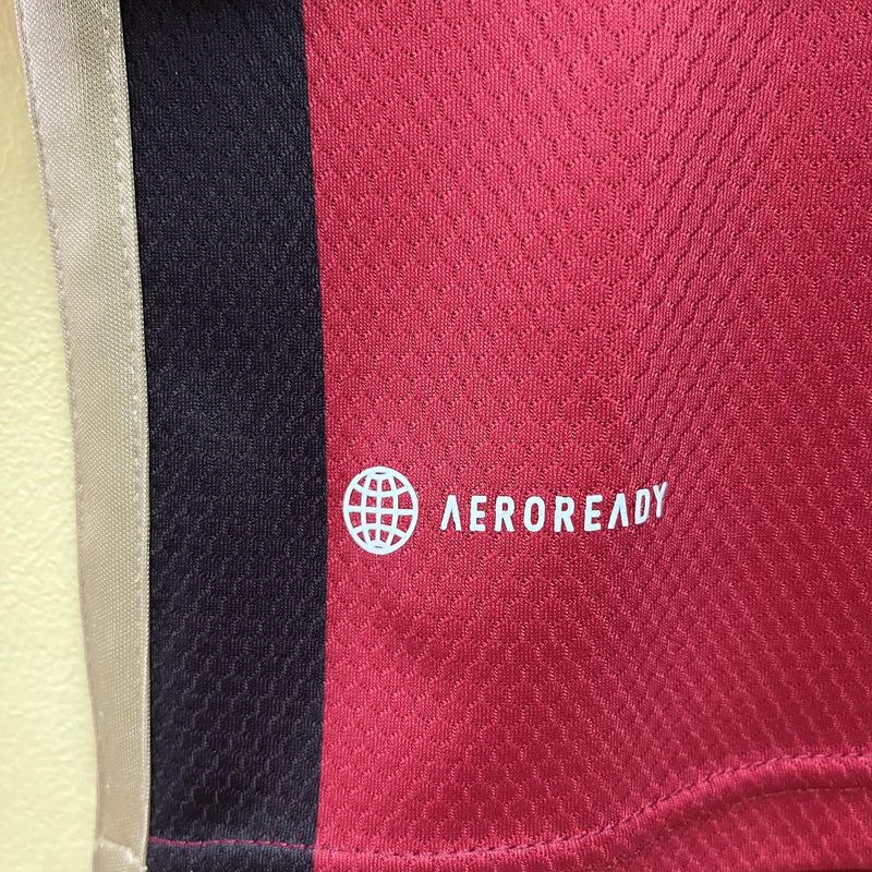 Camisa I Atlanta United | 23/24 Torcedor Adidas - Vermelha e Preta