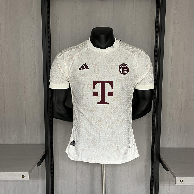 Camisa III Bayern de Munique | 23/24 Modelo Jogador Adidas - Branca