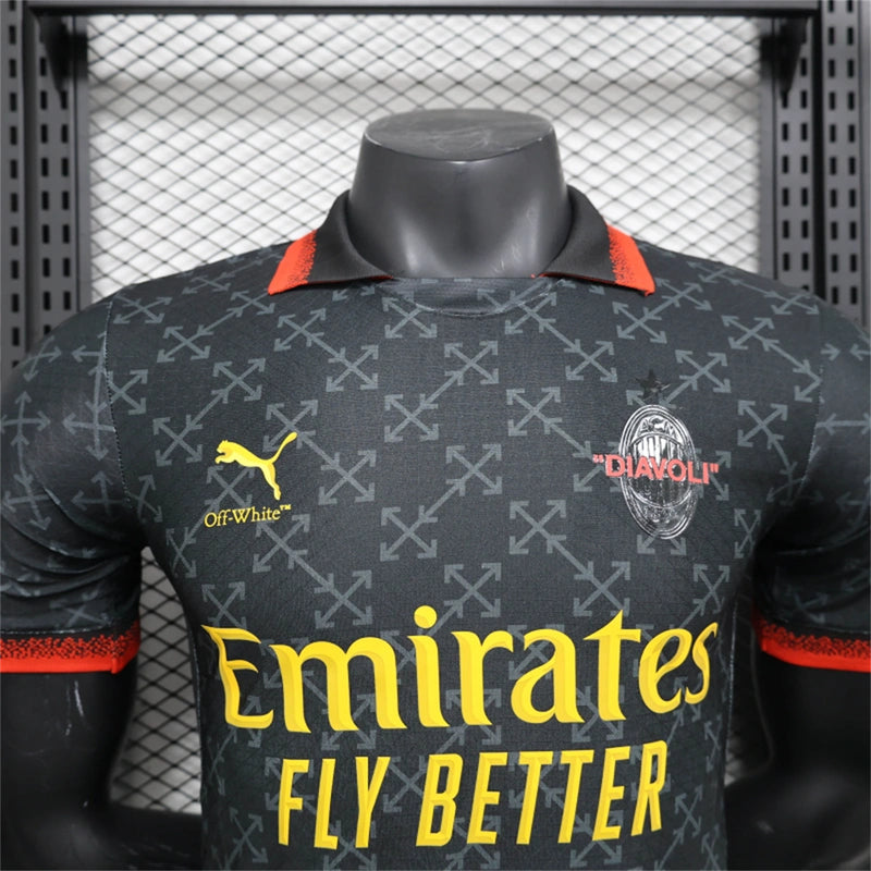 Camisa IV Milan | 24/25 Jogador Puma - Preta e Verde