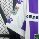 Camisa I Real Valladolid Retrô | 95/96 Kelme - Roxa e Branca