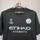 Camisa Champions League Manchester City | 23/24 Torcedor - Preta