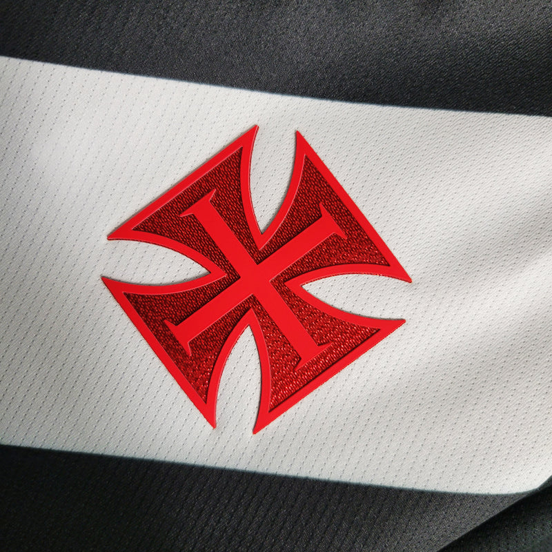 Camisa I Vasco | 23/24 Torcedor Kappa - Feminina - Preta