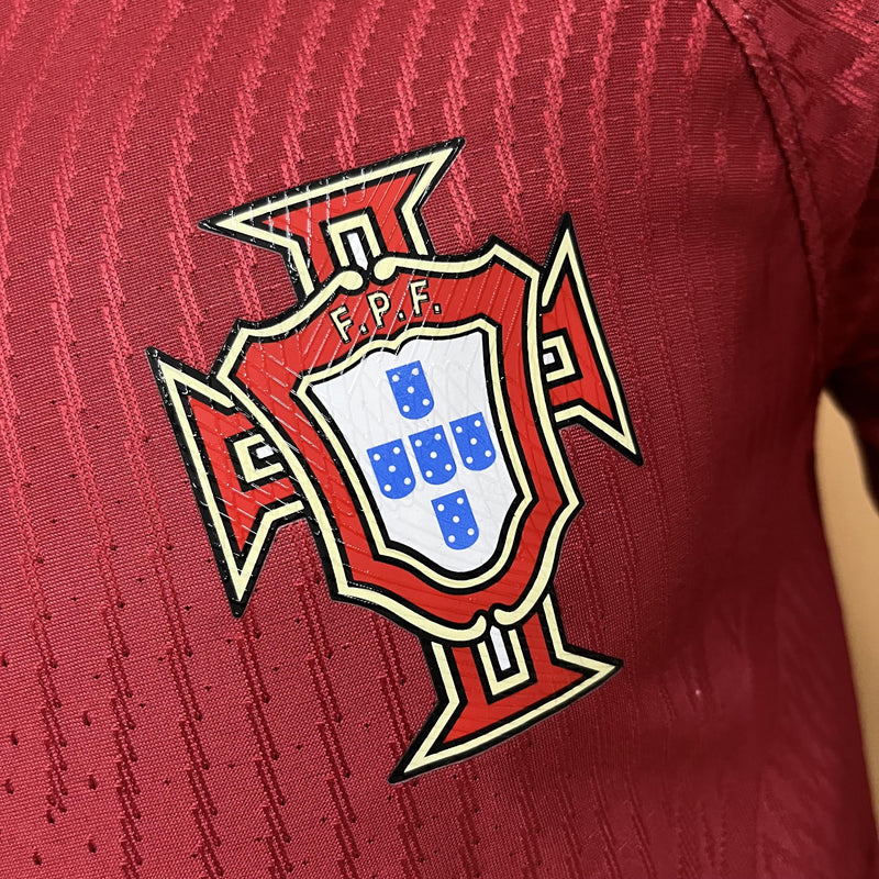 Camisa I Portugal | 2022 Modelo Jogador Nike - Vermelha e Verde