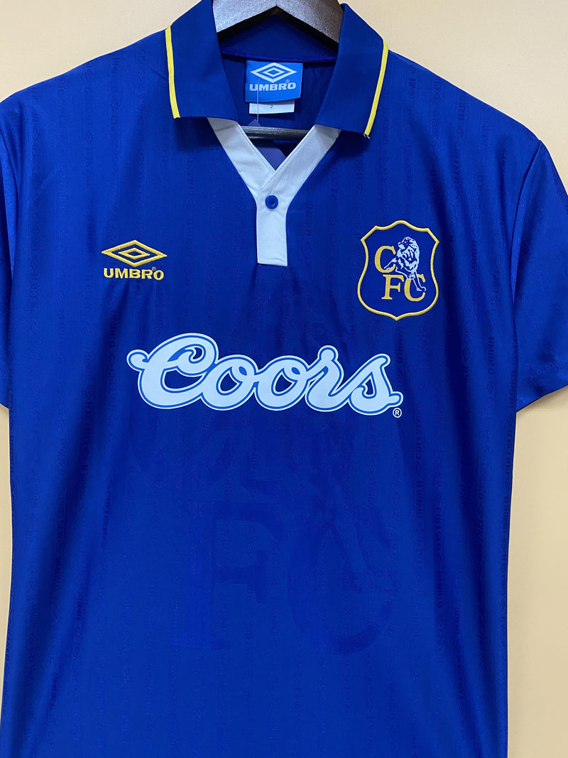 Camisa I Chelsea Retrô | 95/97 Torcedor Umbro - Azul