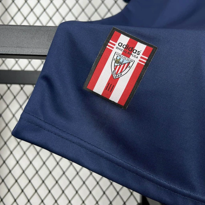 Camisa II Athletic Bilbao Retrô | 99/00 Adidas - Azul e Vermelha