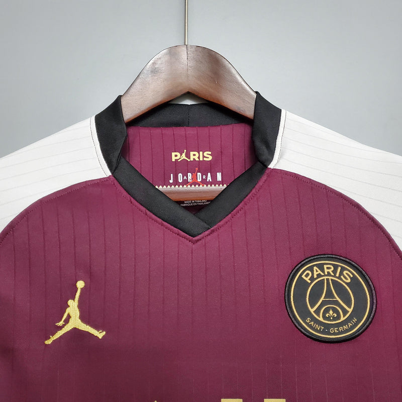 Camisa III PSG | 20/21 Torcedor Jordan - Bordô