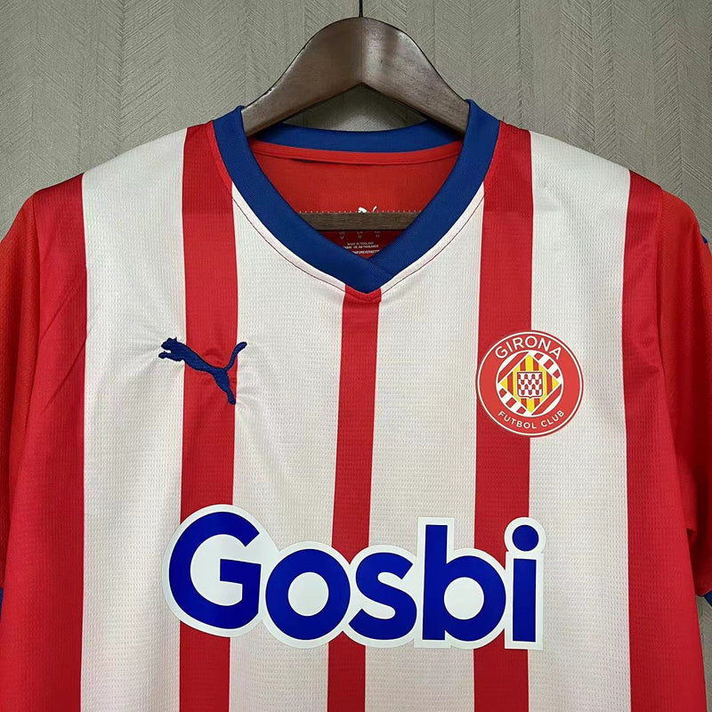 Camisa I Girona | 23/24 Torcedor Puma - Vermelha e Branca