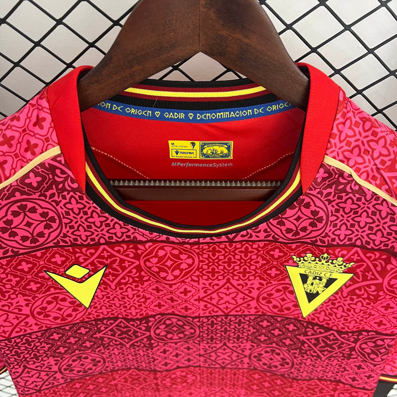 Camisa II Cadiz | 25/26 Torcedor Macron - Vermelha
