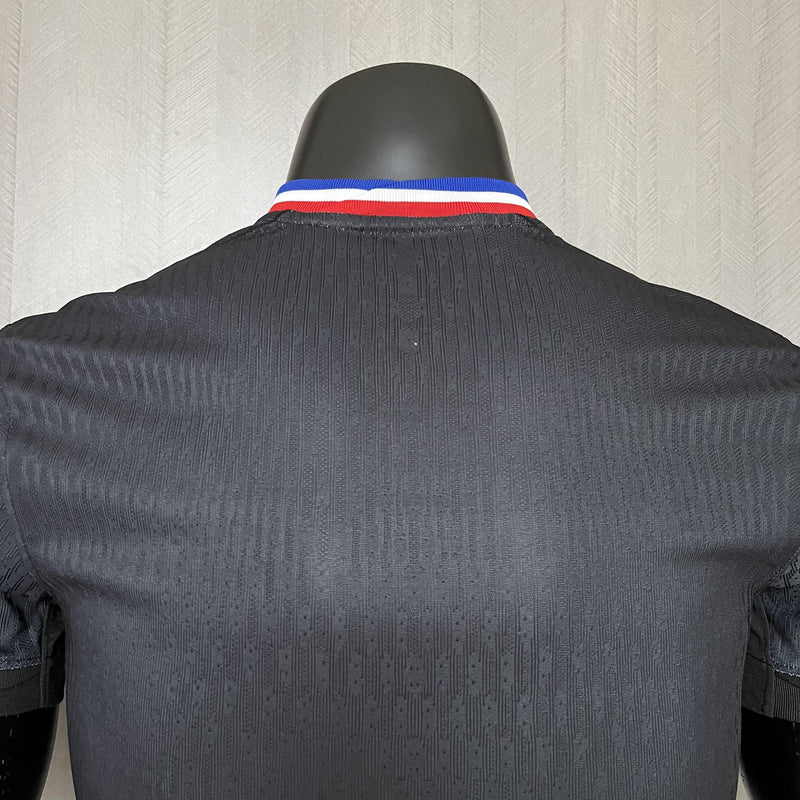 Camisa França x Balenciaga | 24/25 Modelo Jogador Jordan - Preta