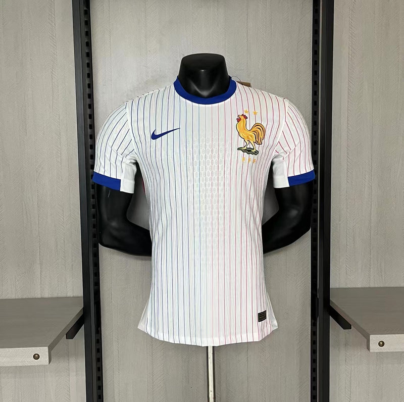 Camisa II França | 24/25 Modelo Jogador Nike - Branca