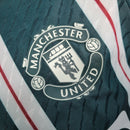 Camisa III Manchester United | 23/24 Modelo Jogador Adidas - Verde Branca e Vermelha