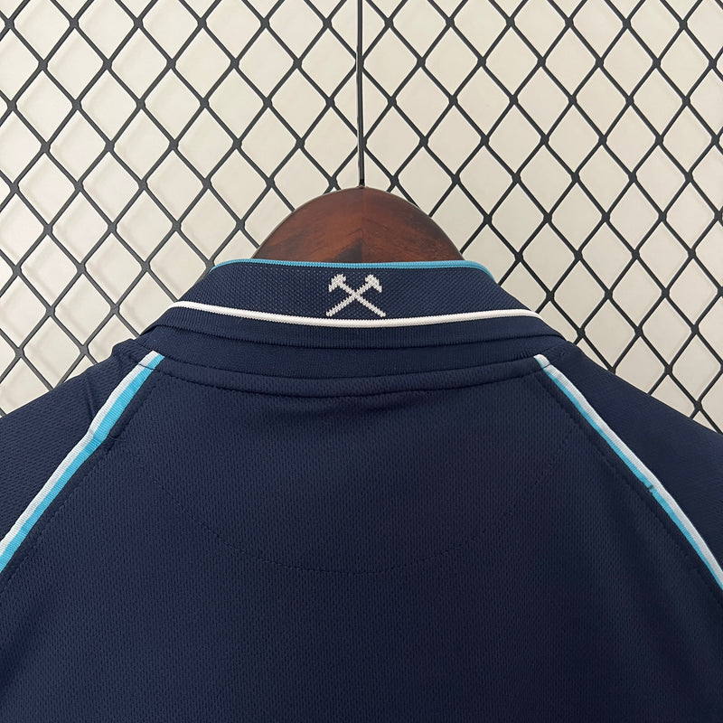 Camisa III West Ham Retrô | 99/01 Fila - Azul