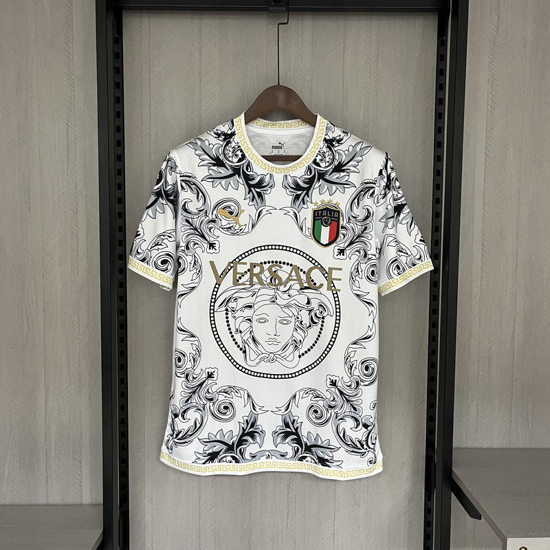 Camisa Versace x Itália | 23/24 Torcedor Puma - Branca