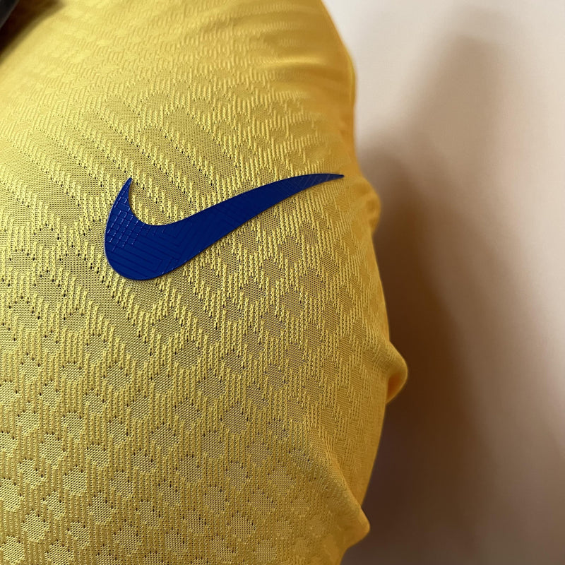 Camisa IV Barcelona | 23/24 Modelo Jogador Nike - Amarela