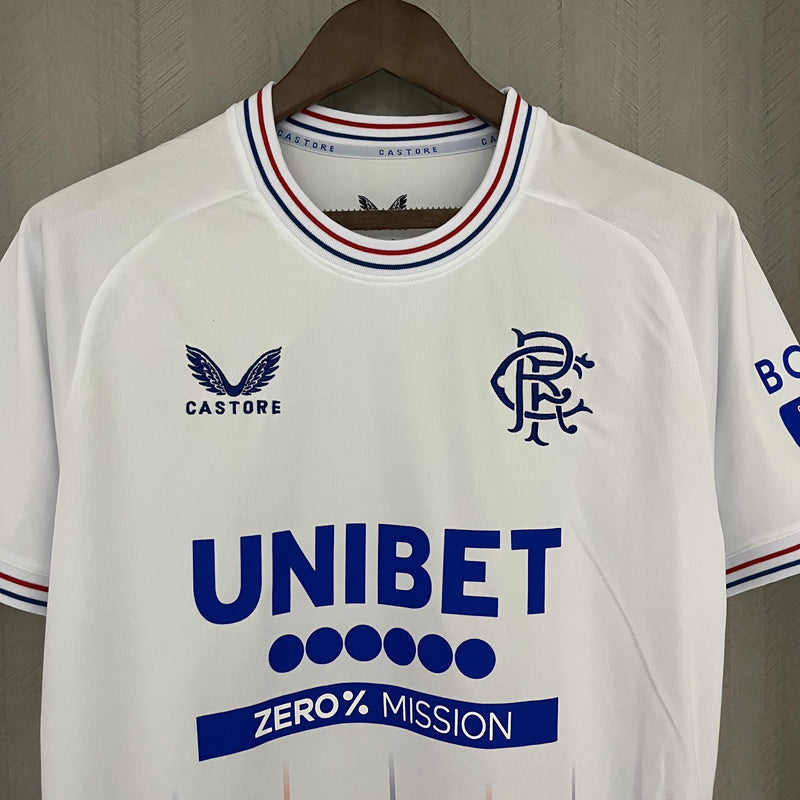 Camisa II Rangers | 23/24 Torcedor Castore - Branca e Azul