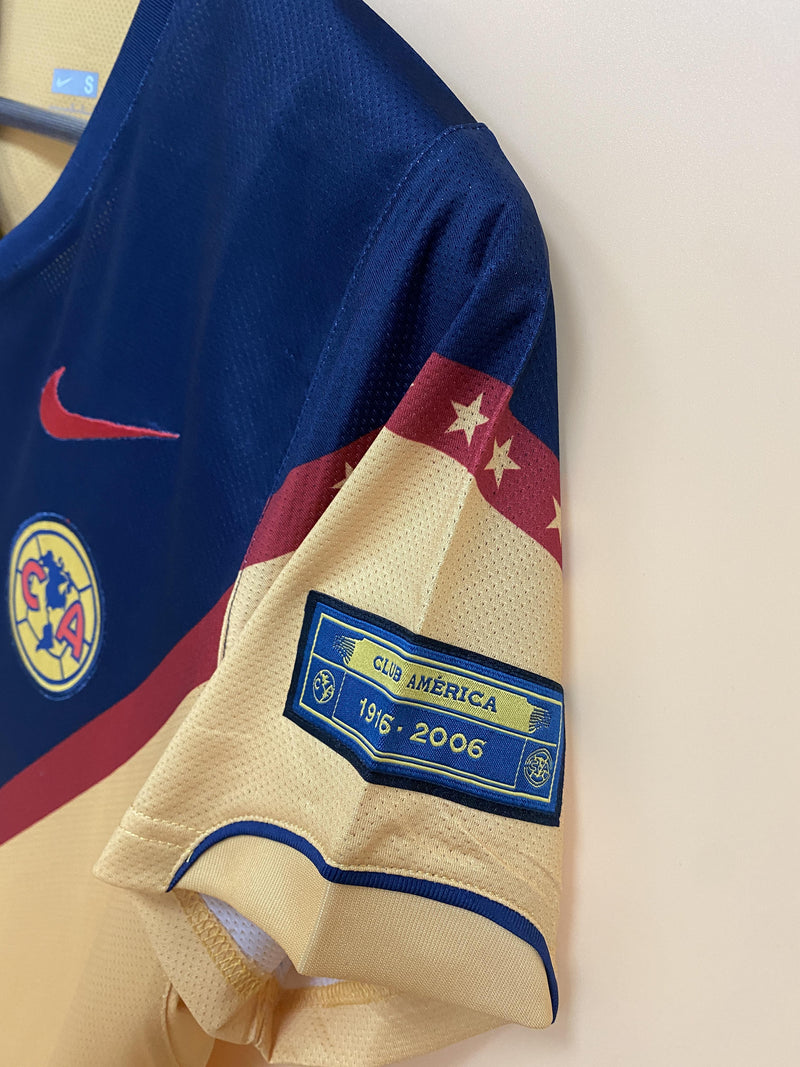 Camisa I América do México | 05/06 Torcedor Nike - Amarela e Azul