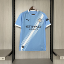 Camisa I Manchester City | 25/26 Torcedor Puma - Azul e Branca