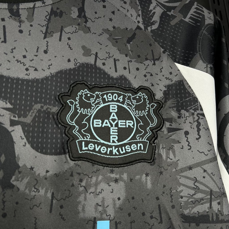 Camisa III Bayer Leverkusen | 24/25 Torcedor Castore - Preta e Azul