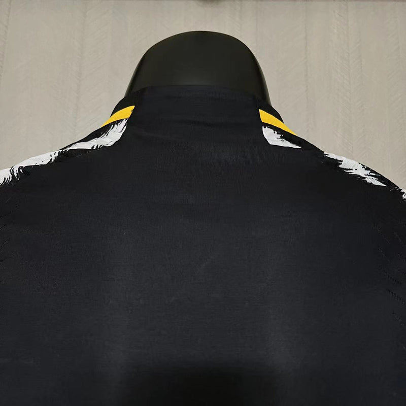 Camisa I Juventus | 23/24 Modelo Jogador Adidas - Preta Branca e Amarela