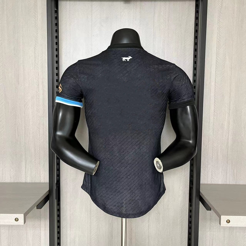 Camisa "La Pulga" Argentina | 23/24 Modelo Jogador - Preta