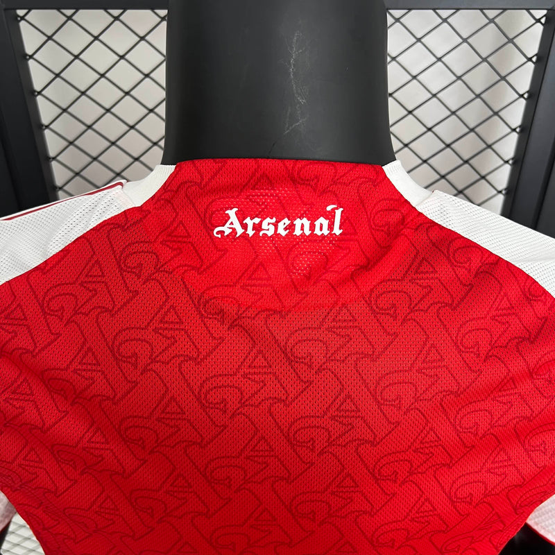 Camisa I Arsenal | 25/26 Modelo Jogador Adidas - Vermelha e Branca