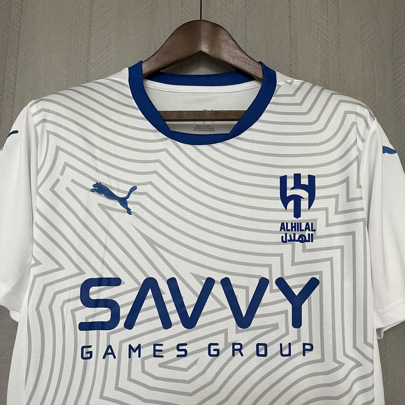 Camisa II Al-Hilal | 24/25 Torcedor Puma - Branca e Azul
