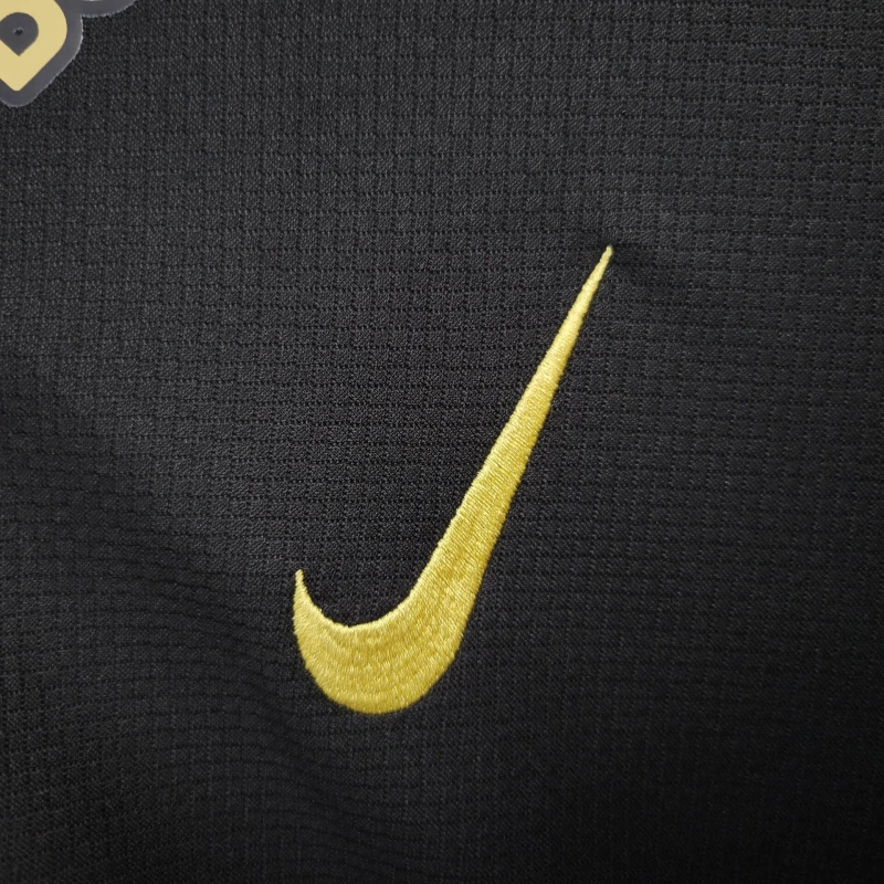 Camisa II Atlético Nacional | 25/26 Torcedor Nike - Preta e Dourada