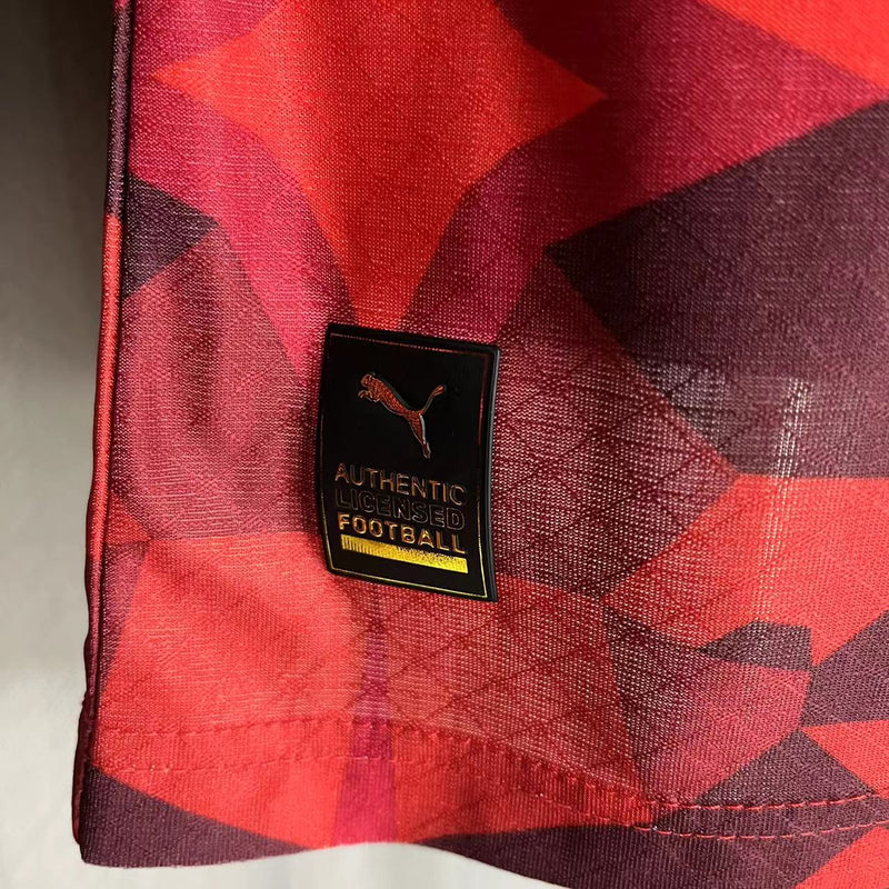 Camisa Edição Especial Marrocos | 23/24 Modelo Jogador Puma - Vermelha