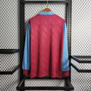 Camisa I West Ham Retrô | 95/97 Pony - Vermelha e Azul - Manga Longa