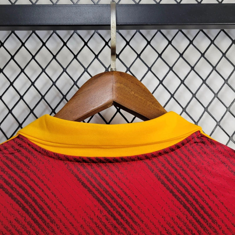 Camisa I Roma | 24/25 Torcedor Adidas - Vermelha e Amarela