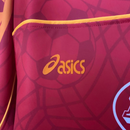 Camisa I Roma Retrô | 95/96 Asics - Vermelha e Laranja