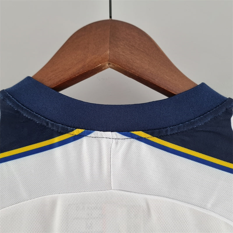 Camisa I Parma Retrô | 01/02 Champion - Branca e Azul
