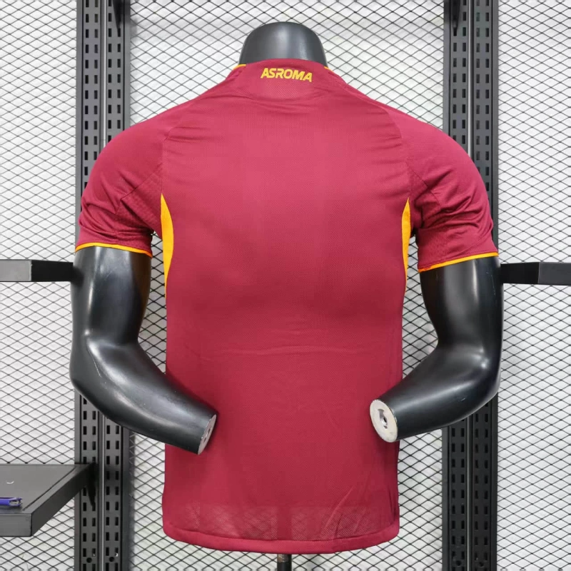 Camisa I Roma | 25/26 Modelo Jogador Adidas - Vermelha e Amarela