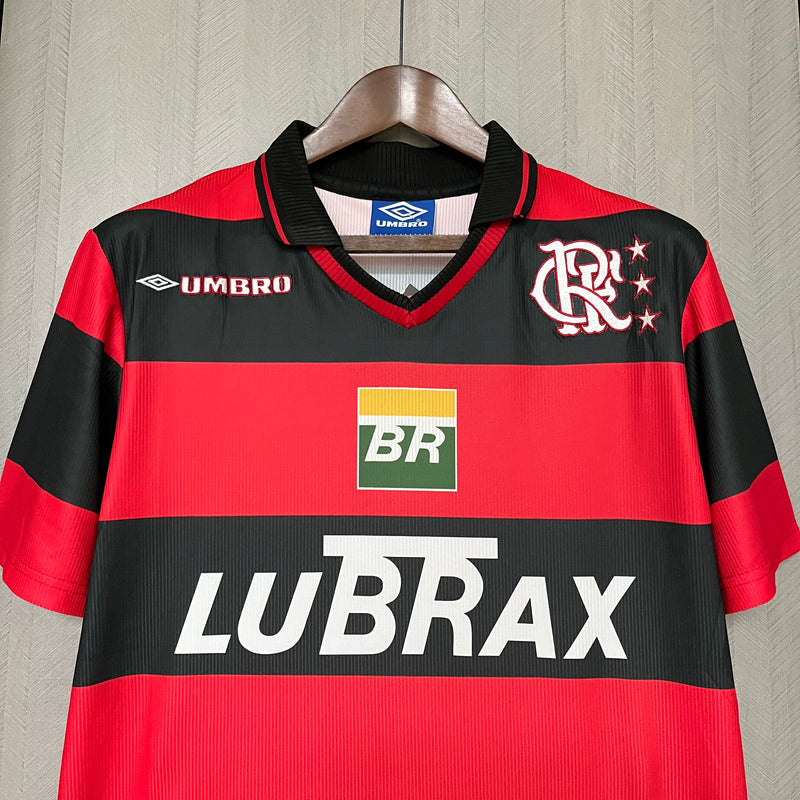 Camisa I Flamengo Retrô | 1999 Umbro - Vermelha e Preta
